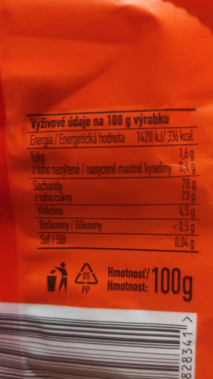 Brusnice Presladen Dr Ensa Kal Rie Kj A Nutri N Hodnoty