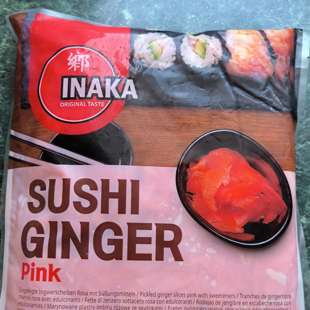 Fotografie - Sushi ginger pink Inaka