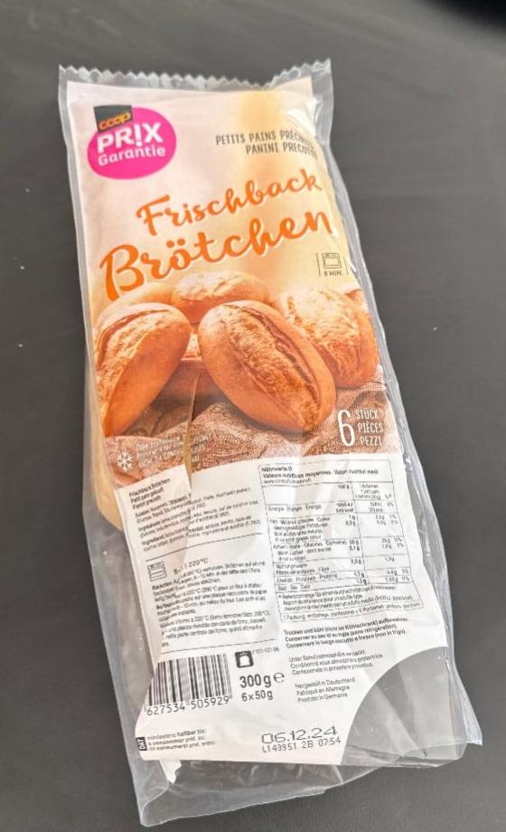 Fotografie - Frischback Brötchen Coop Prix Garantie