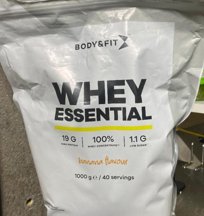 Fotografie - Whey Essential banana flavour Body&Fit