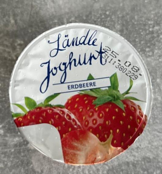 Fotografie - Ländle Joghurt Erdbeere