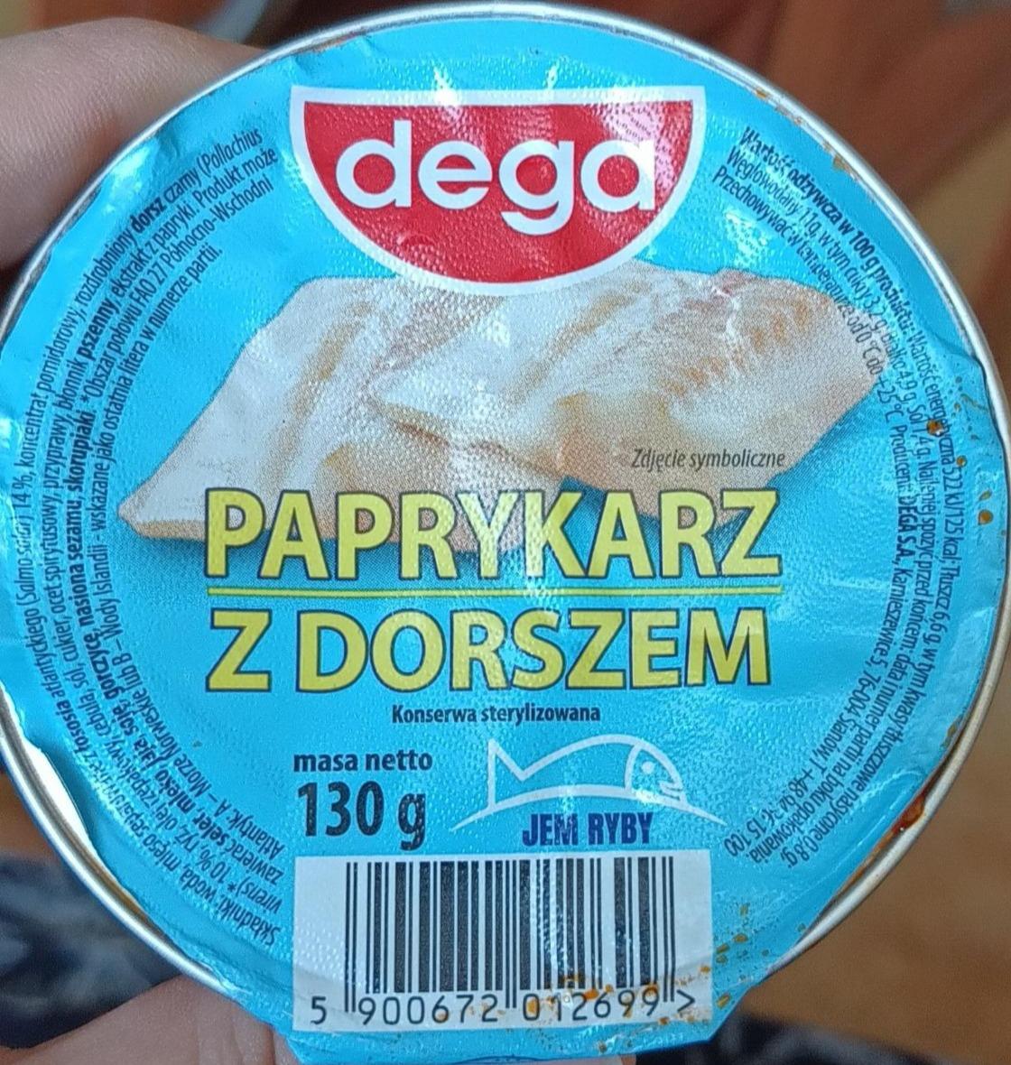 Fotografie - Paprykarz z dorszem Dega