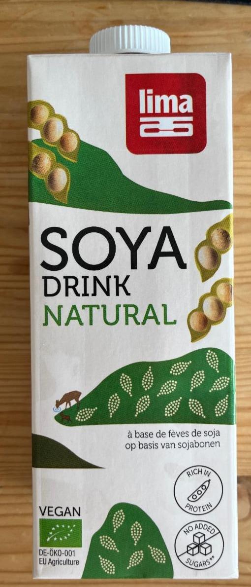 Fotografie - Bio Soya Drink Natural Lima