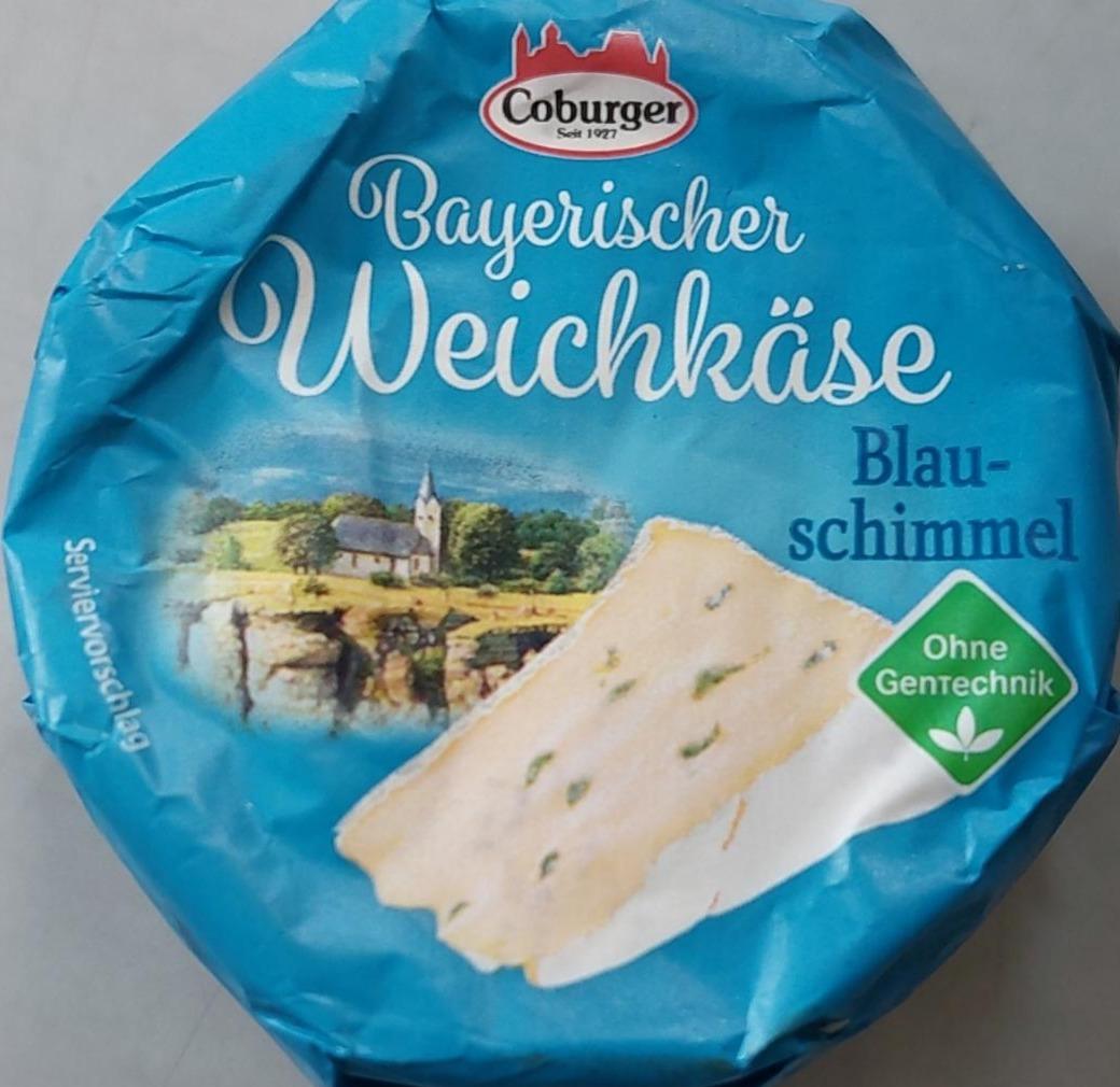 Fotografie - Bayerischer Weichkäse Blau-schimmel Coburger