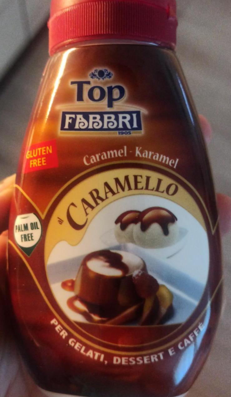 Fotografie - Top caramello Fabbri