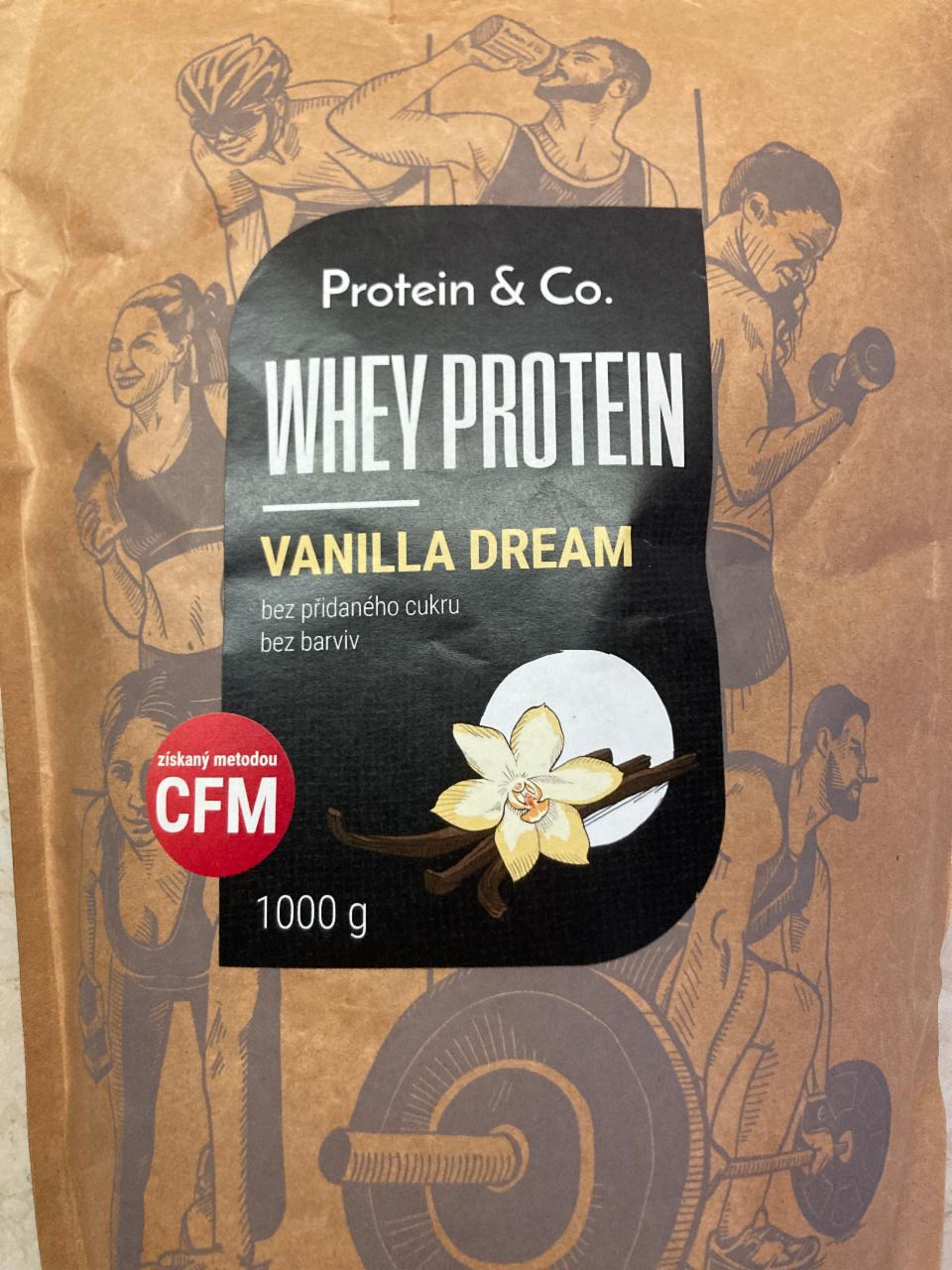 Fotografie - Whey Protein Vanilla Dream Protein & Co.