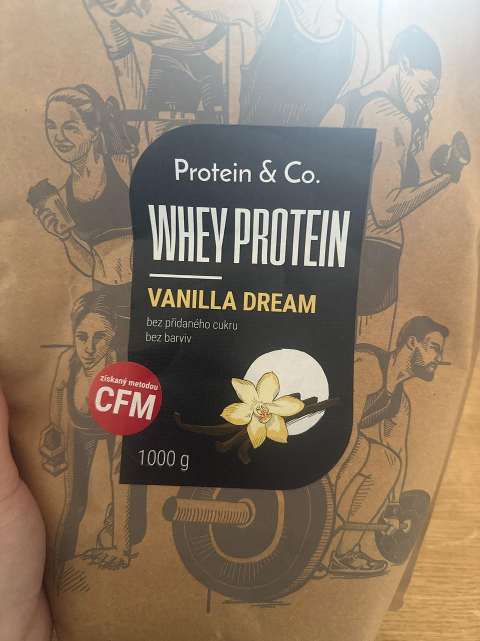 Fotografie - Whey protein vanilla dream Protein & Co.