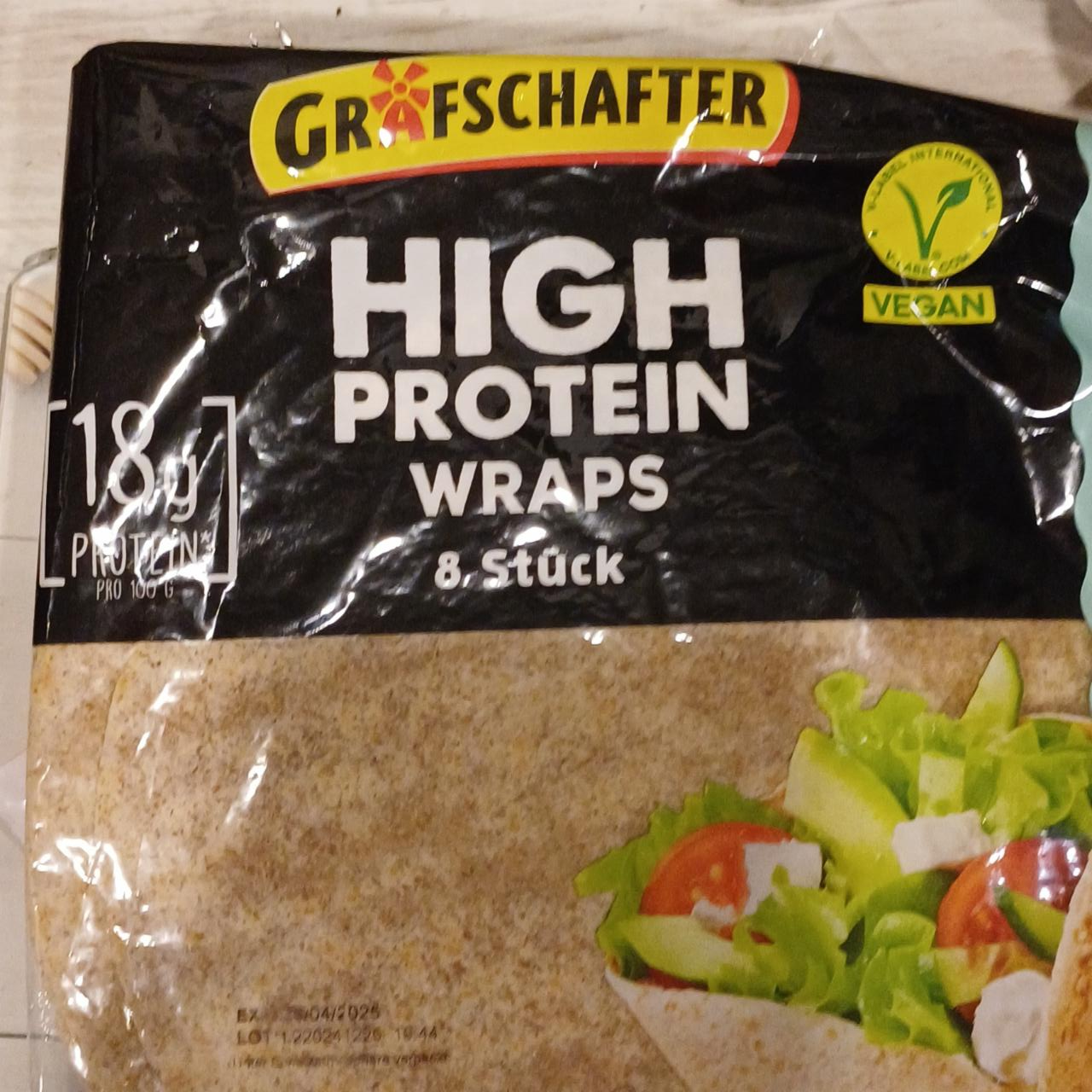 Fotografie - High Protein Wraps Grafschafter