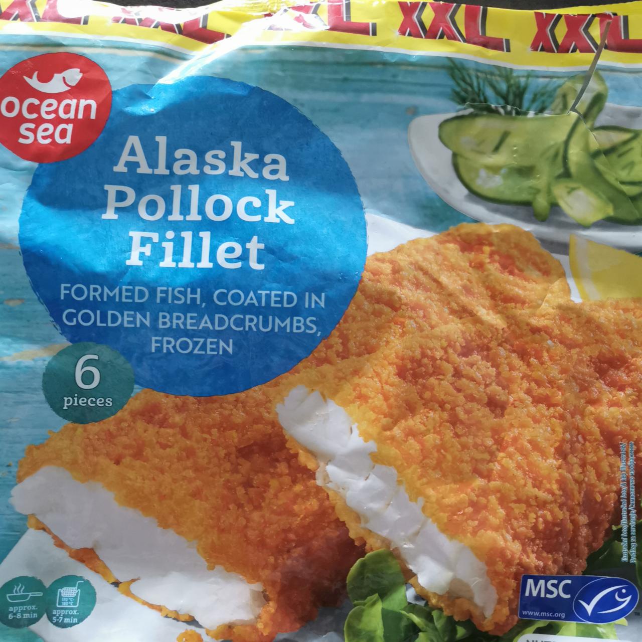 Fotografie - Alaska Pollock Fillets Ocean Sea