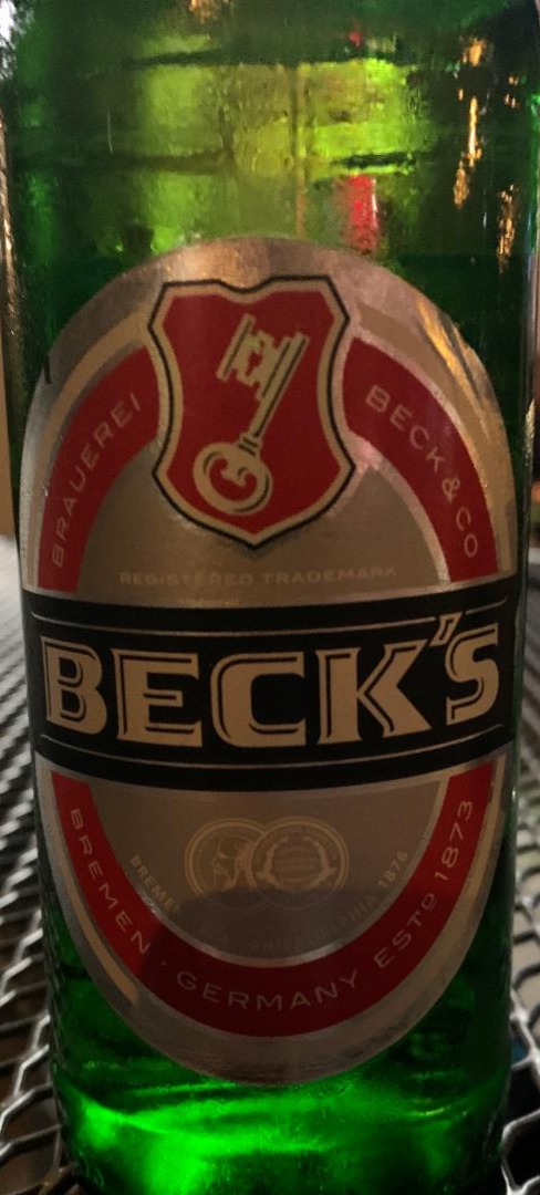 Fotografie - pivo Becks