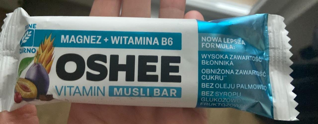 Fotografie - Musli Bar vitamin Oshee