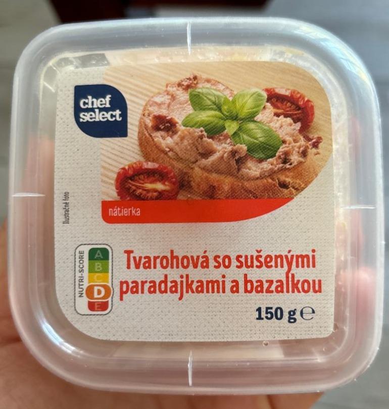 Fotografie - Nátierka tvarohová so sušenými paradajkami a bazalkou Chef Select