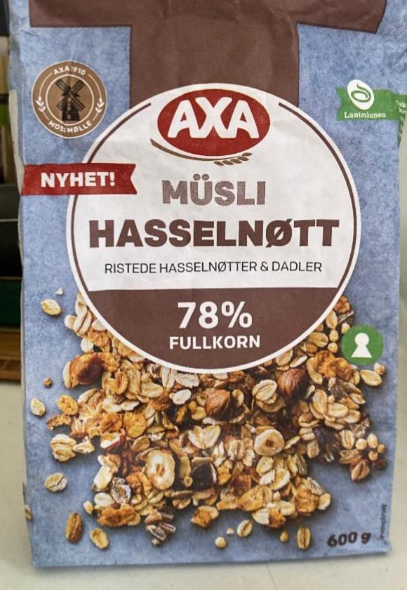 Fotografie - Müsli Hasselnott Axa