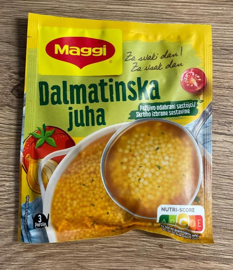 Fotografie - Dalmatinska juha Maggi