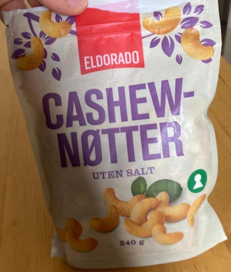 Fotografie - Cashew-Notter Uten Salt Eldorado