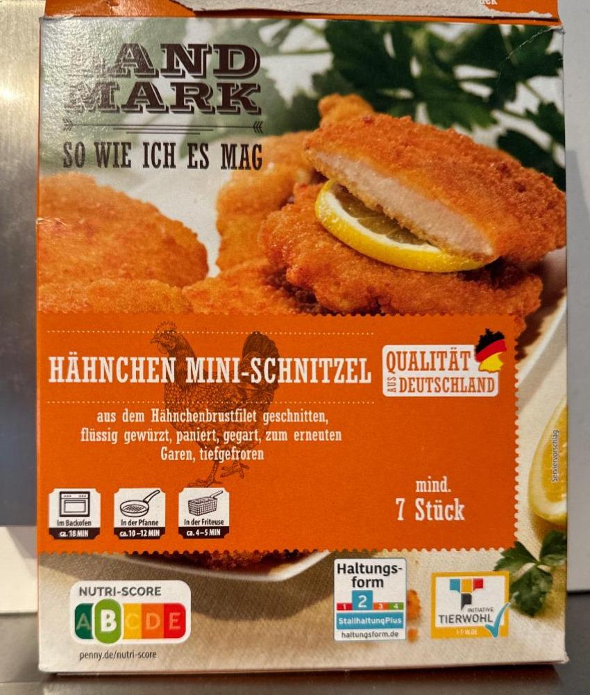 Fotografie - Hähnchen mini-schnitzel Land Mark