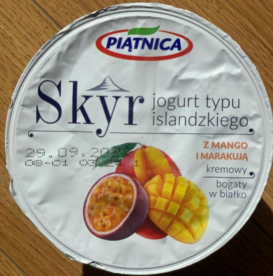 Fotografie - Skyr z mango i marakują Piątnica