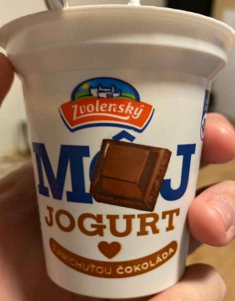 Fotografie - Môj Jogurt s príchuťou čokoláda Zvolenský