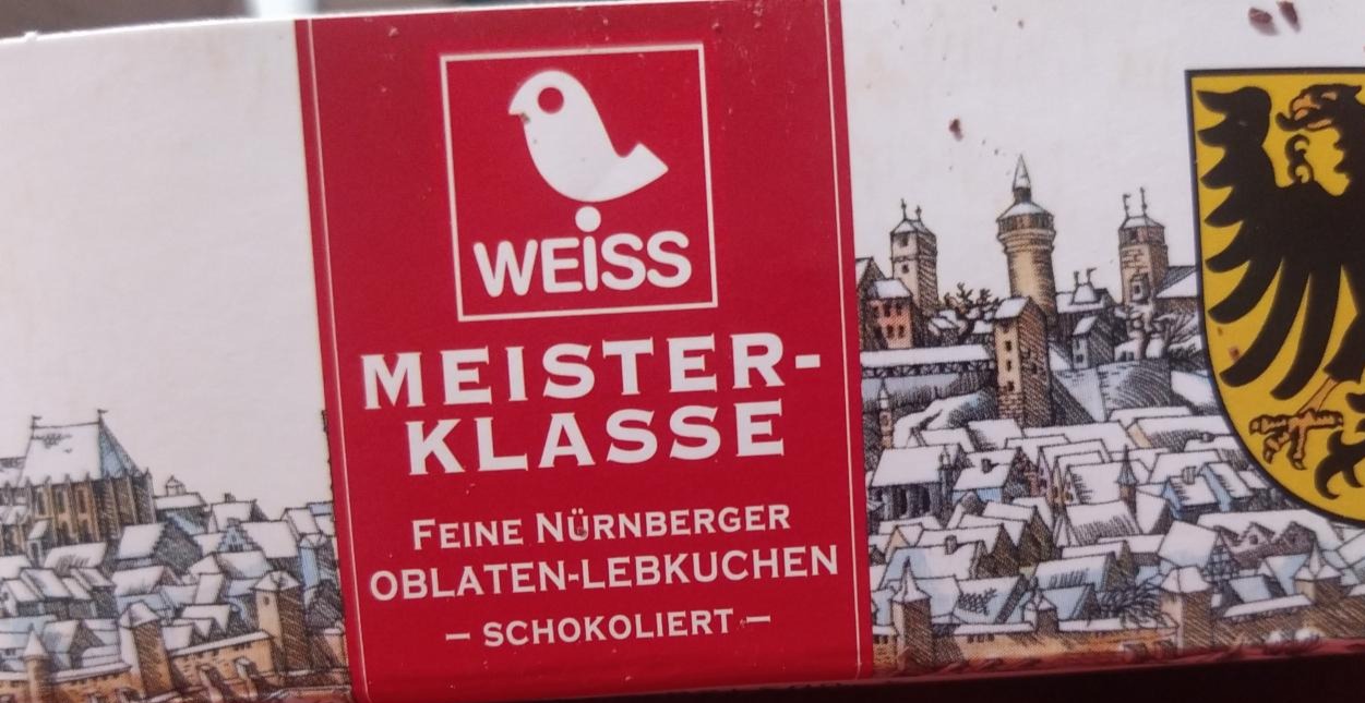 Fotografie - Meisterklasse Oblaten Lebkuchen schokoliert Weiss