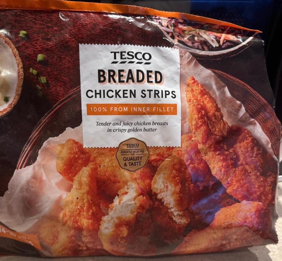 Fotografie - Breaded Chicken Strips Tesco