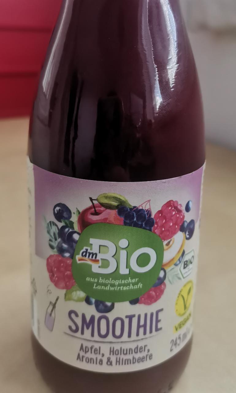 Fotografie - Smoothie Apfel, Holunder, Aronia & Himbeere dmBio