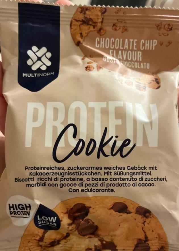 Fotografie - Protein Cookie Chocolate Chip Flavour Multinorm