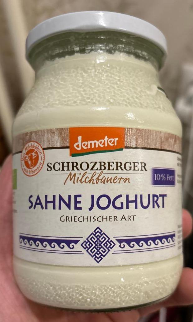 Fotografie - Safhne Joghurt Griechischer Art demeter