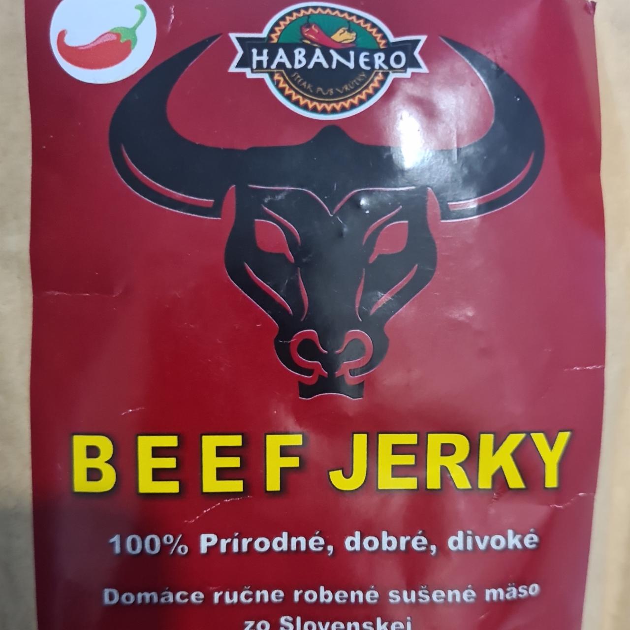 Fotografie - Beef Jerky Habanero