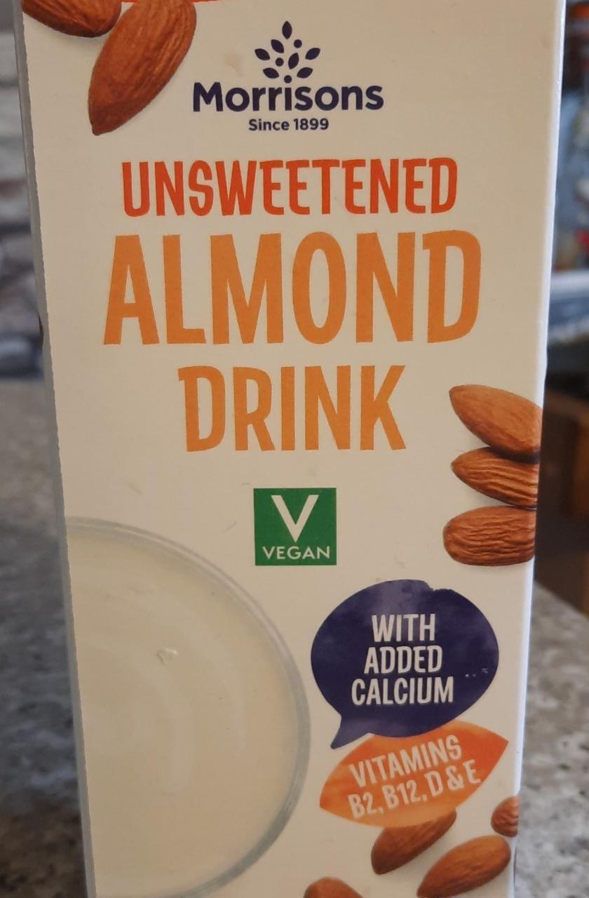 Fotografie - Unsweetened Almond Drink Morrisons