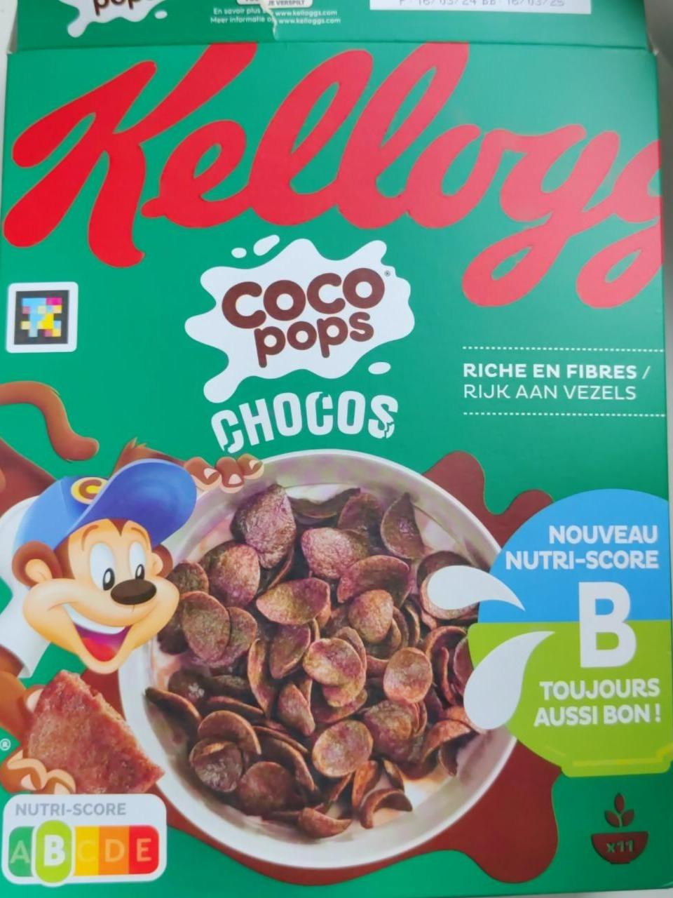 Fotografie - Coco pops chocos Kellogg's