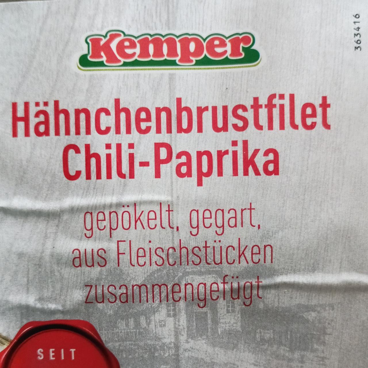 Fotografie - Hähnchenbrustfilet Chili-Paprika Kemper