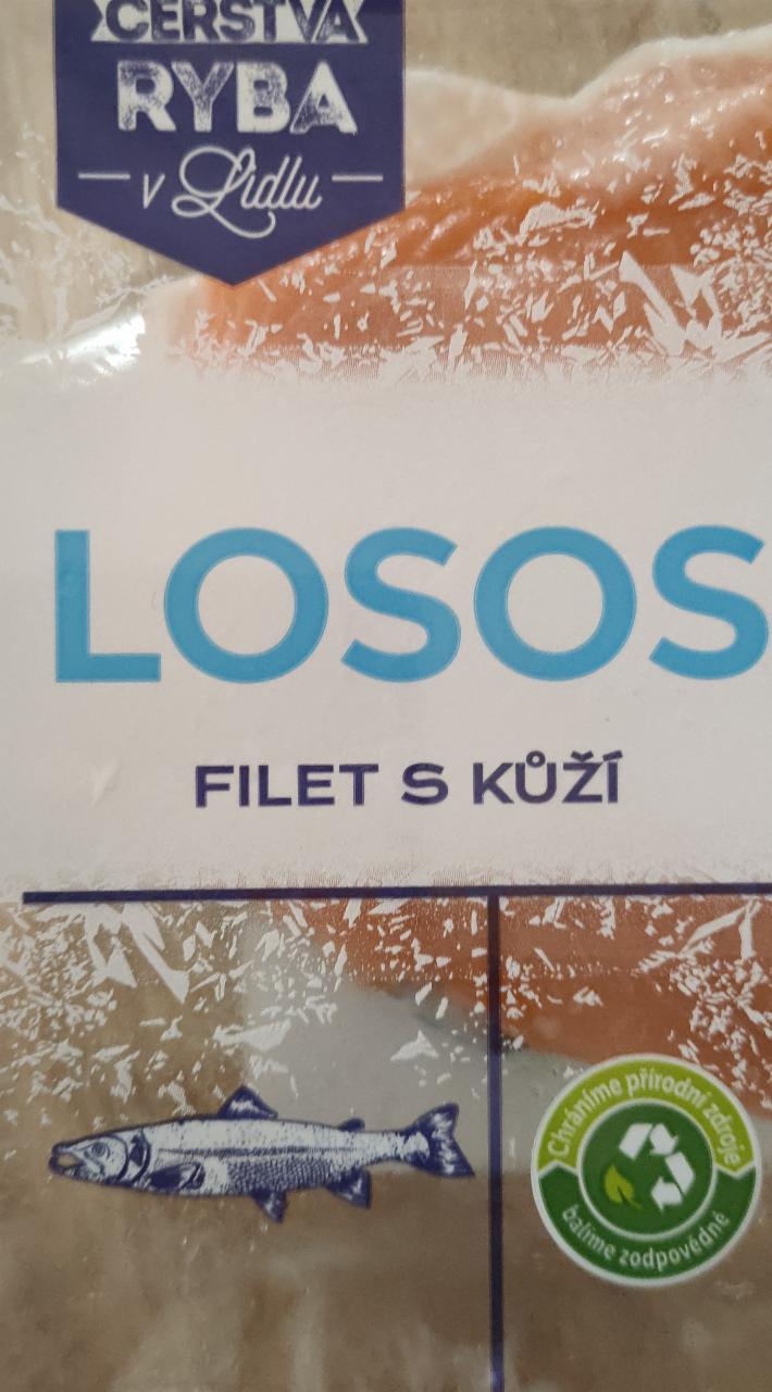 Fotografie - losos filet s kůží Čerstvá ryba Lidl