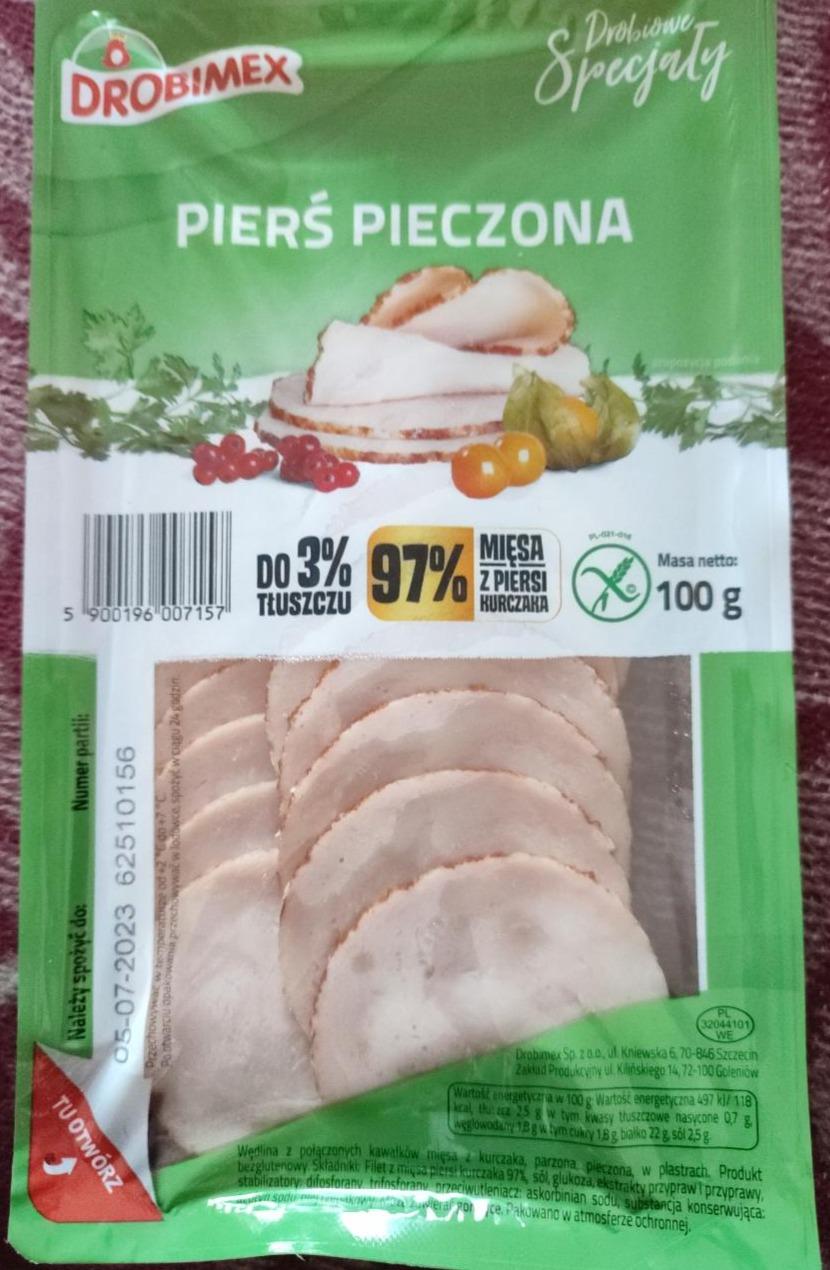 Fotografie - Pierś pieczona 97% Drobimex