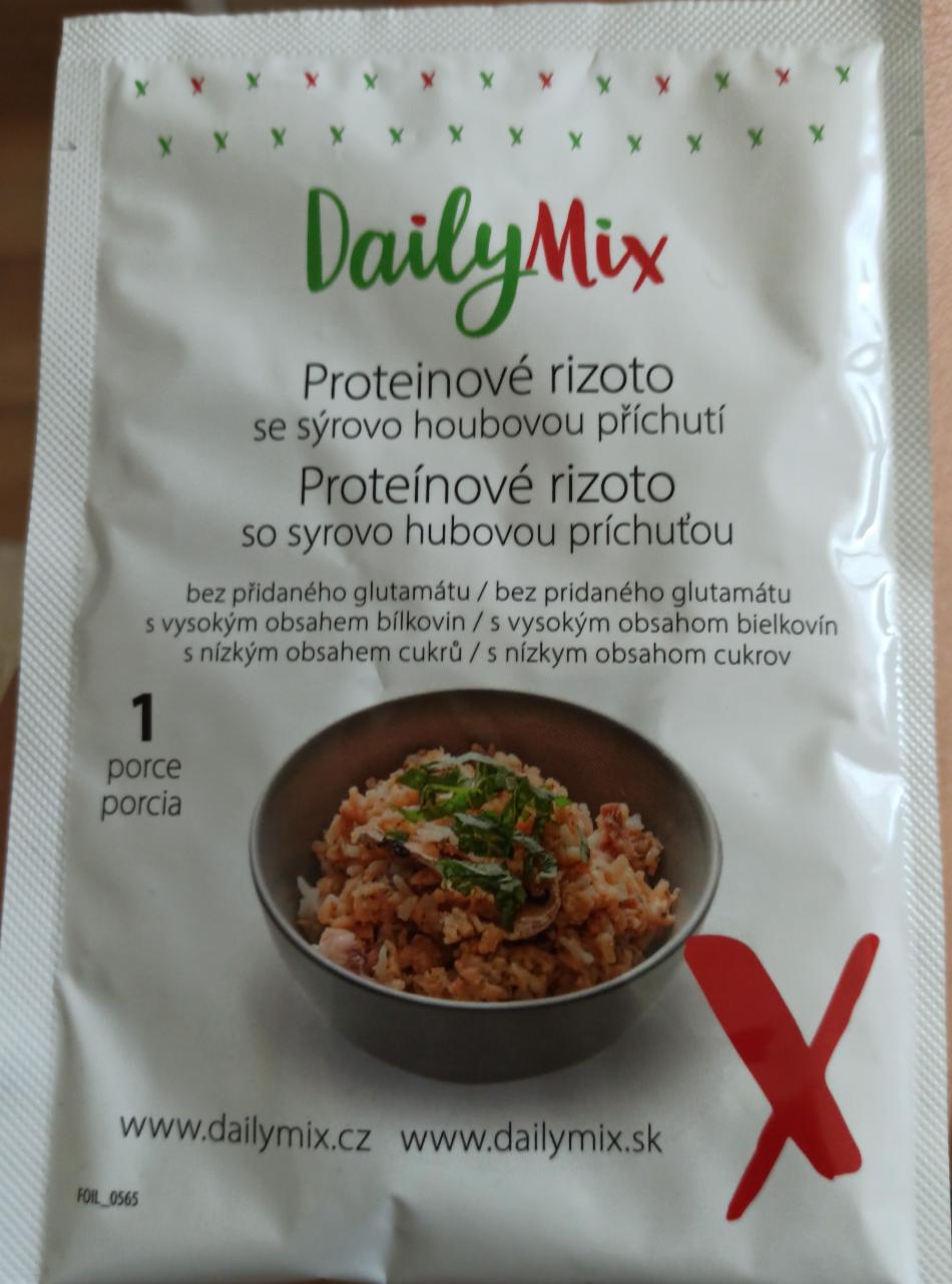 Fotografie - Proteinové rizoto se sýrovo houbovou příchutí DailyMix