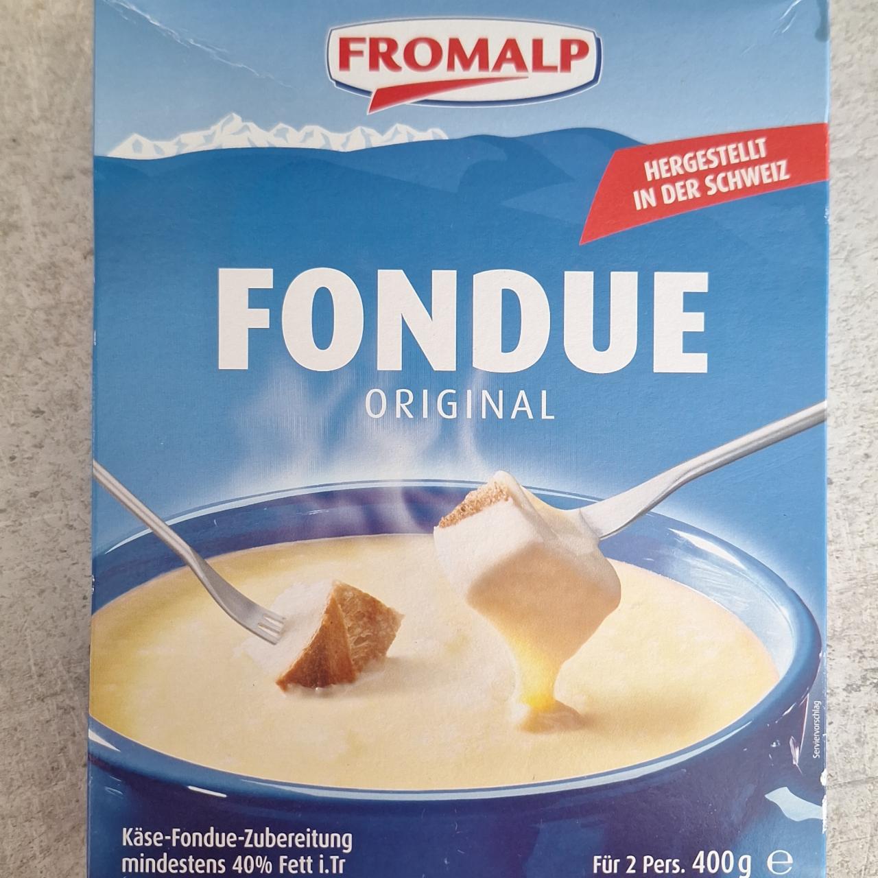 Fotografie - Fondue Original Fromalp