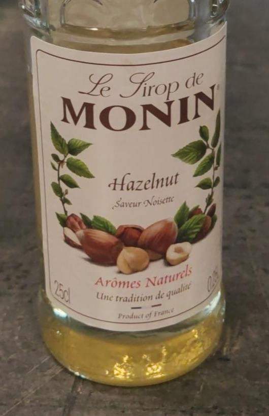 Fotografie - Le Sirop de Hazelnut Monin