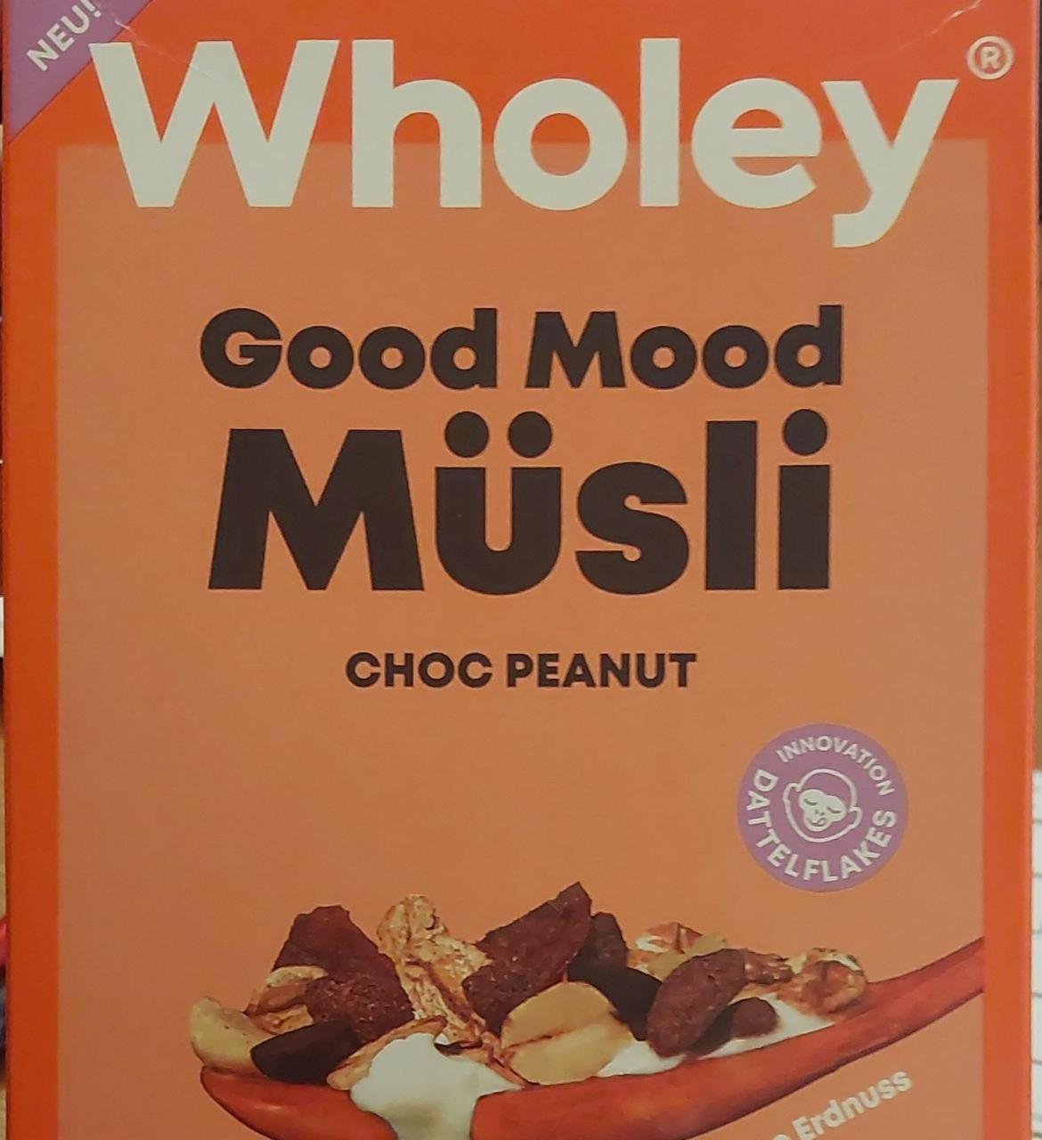 Fotografie - Good Mood Müsli Choc Peanut Wholey