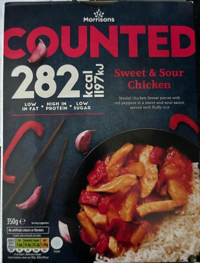 Fotografie - Counted Sweet & Sour Chicken Morrisons