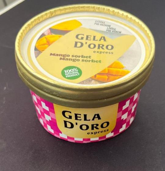 Fotografie - Mango Sorbet Gela D'oro