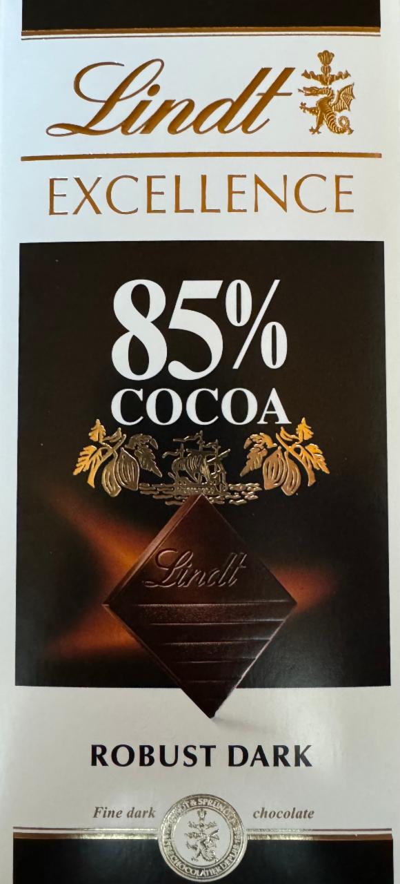 Fotografie - Excellence 85% cocoa robust dark Lindt