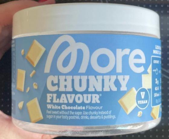 Fotografie - Chunky Flavour White Chocolate FLavour More