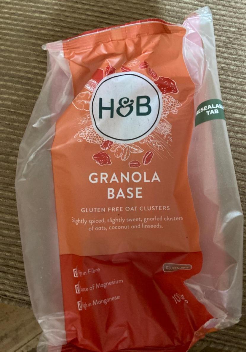 Fotografie - Granola base H&B