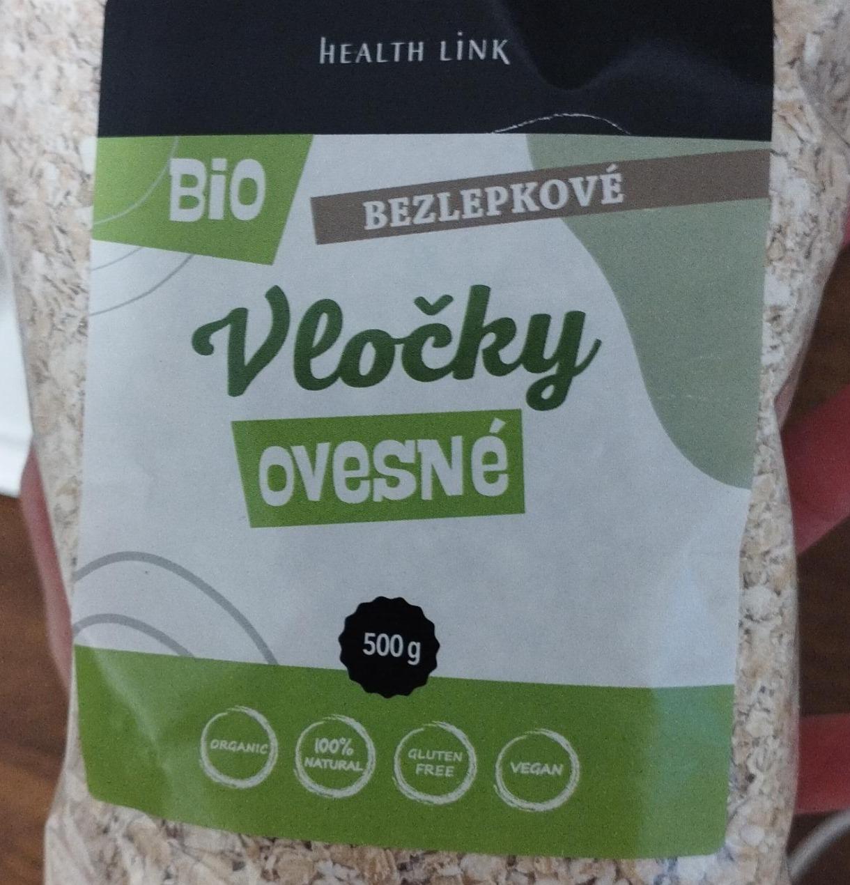 Fotografie - Bio bezlepkové vločky ovesné Health Link