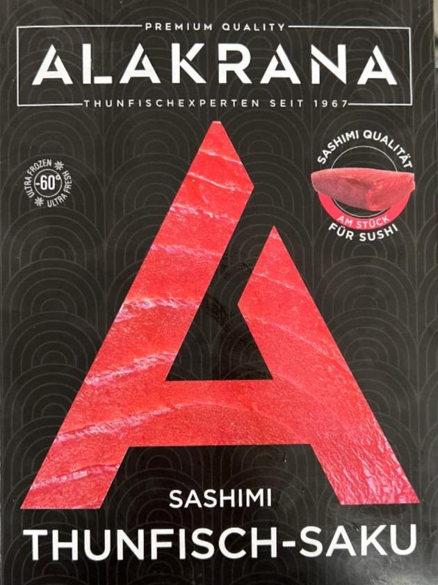 Fotografie - Sashimi thunfisch-saku Alakrana