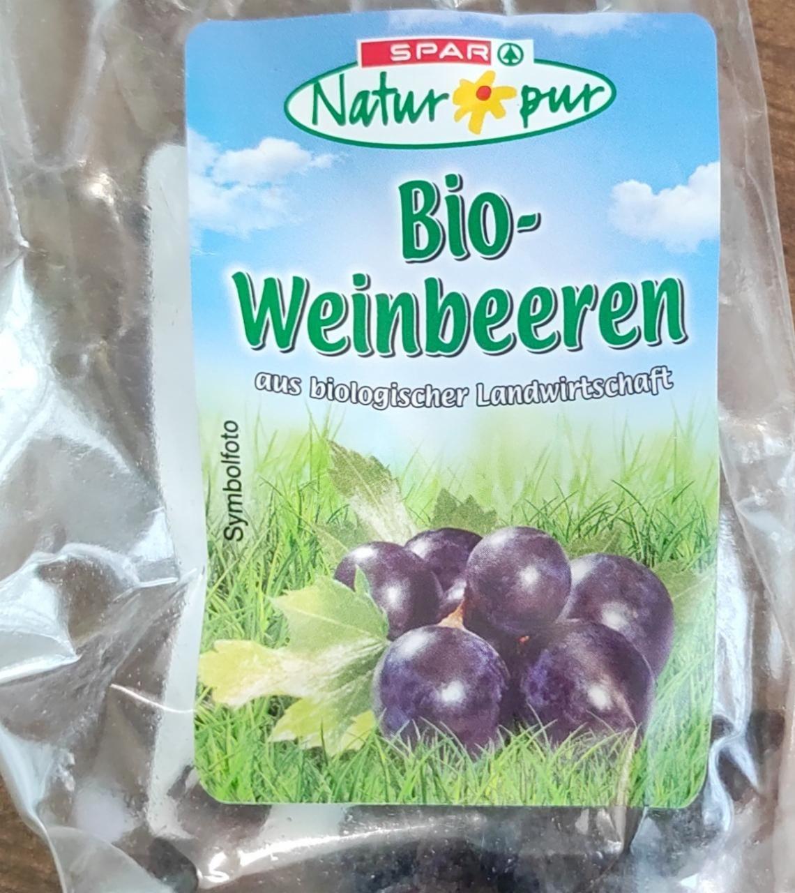 Fotografie - Bio-Weinbeeren Spar Natur pur