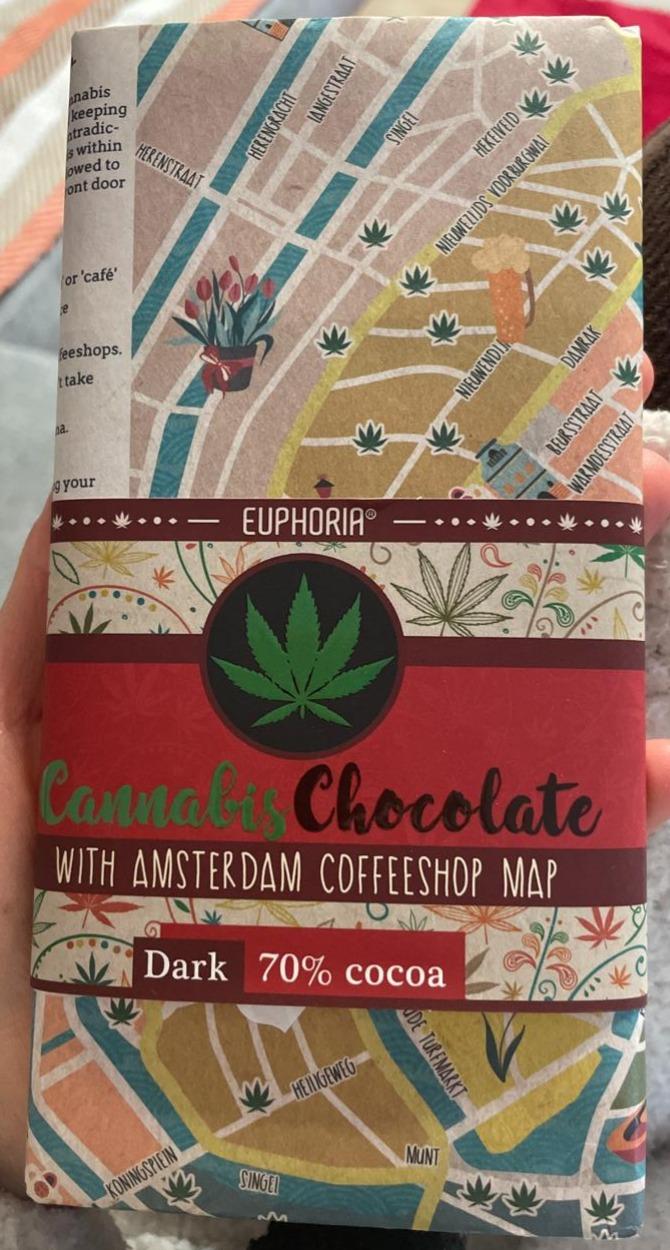 Fotografie - Cannabis Chocolate Dark 70% cocoa Euphoria