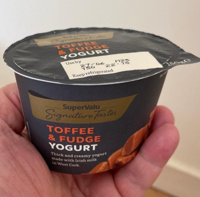 Fotografie - Toffee & Fudge yogurt SuperValu