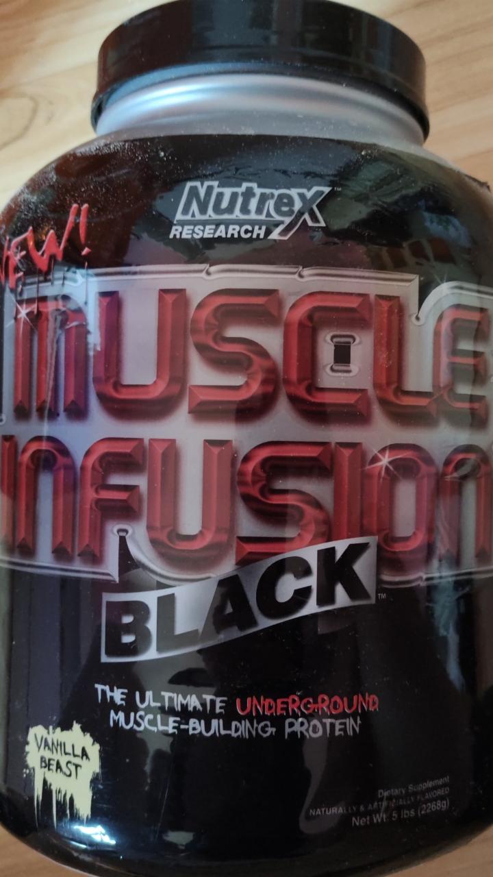 Fotografie - Muscle Infusion Black Vanilla Nutrex