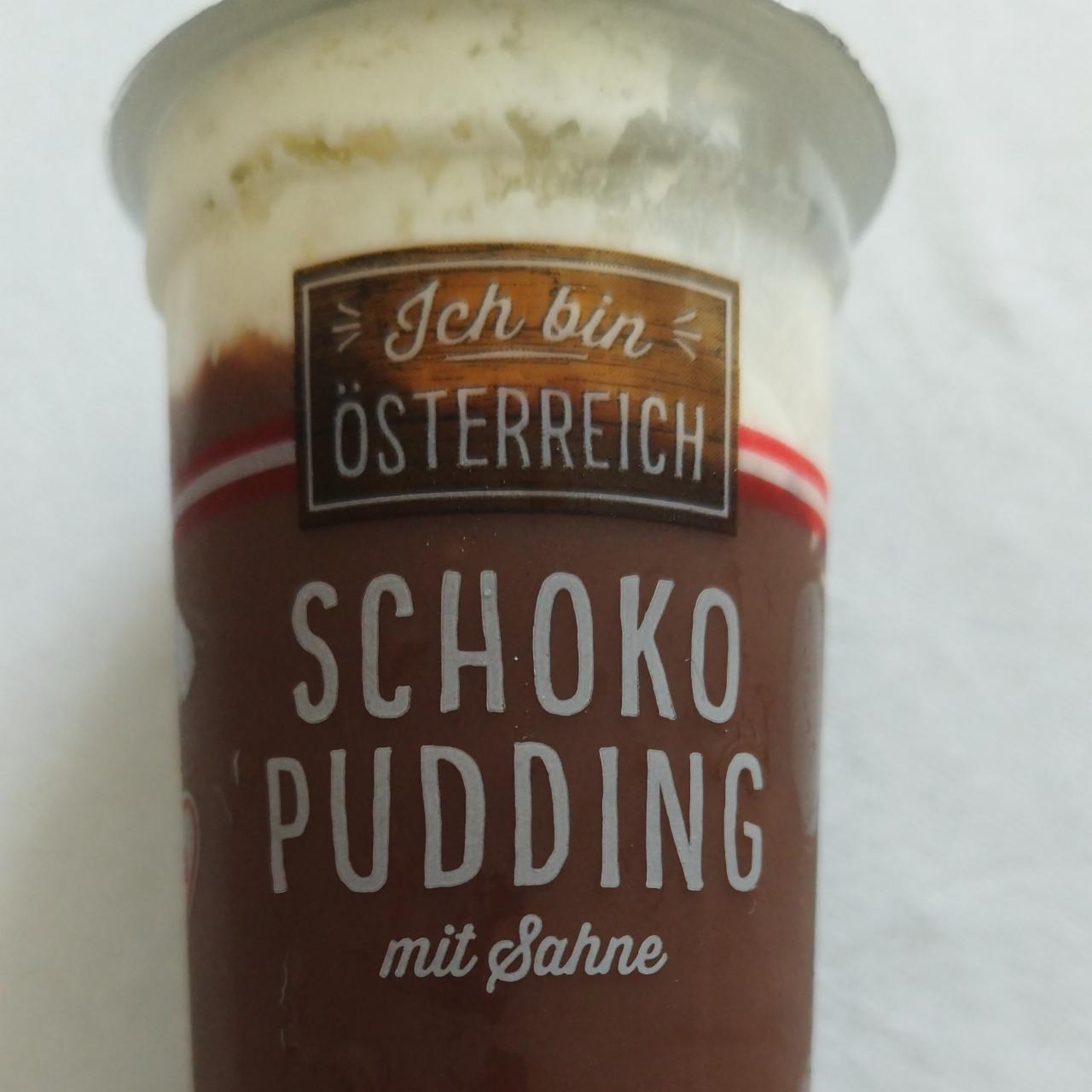 Fotografie - Schoko pudding mit sahne Ich bin Österreich