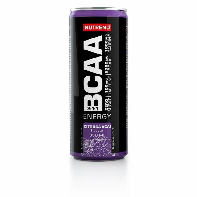 Fotografie - BCAA energy citrus & acai Nutrend